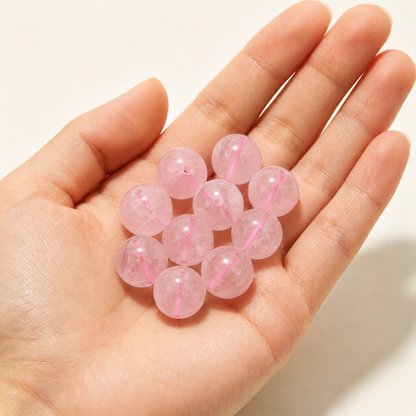 $0.99-10PCS Round Smooth Beads 8mm