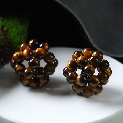 Handmade Crystal Stone Beads Ball Shape 1PCS