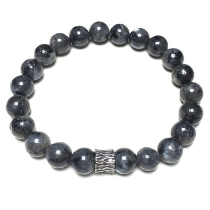 Labradorite Gemstone Beaded Adjustable Handmade Bracelet