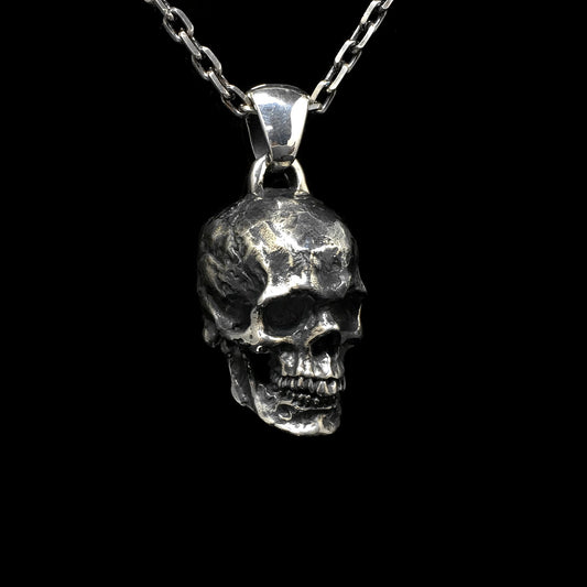 TS® Retro Skull Pendant 925 Sterling Silver