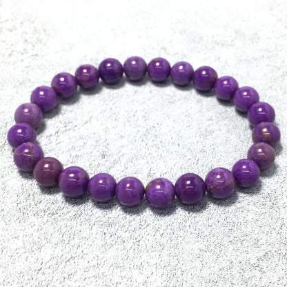 Phosphosiderite Gemstone Crystal Healing Stretch Beads Bracelet