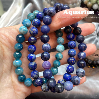 Zodiac Set Crystal bracelets