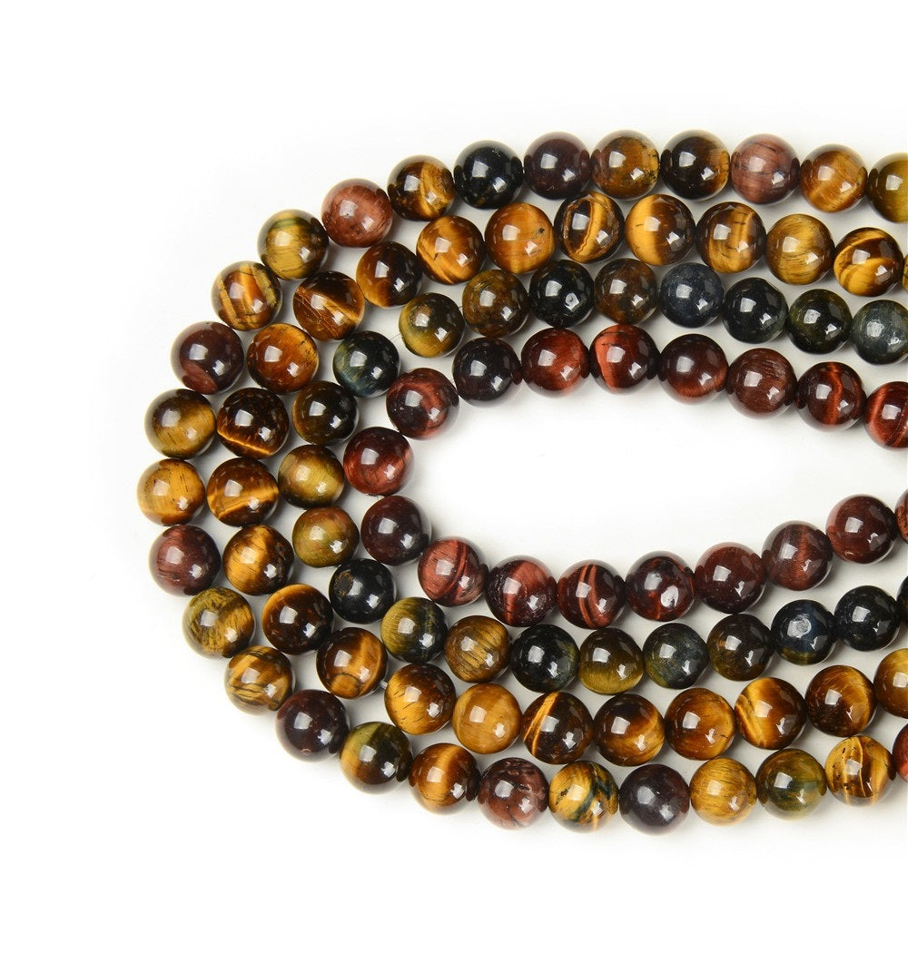 Natural 4mm Long strand loose beads