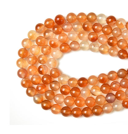 Natural 4mm Long strand loose beads