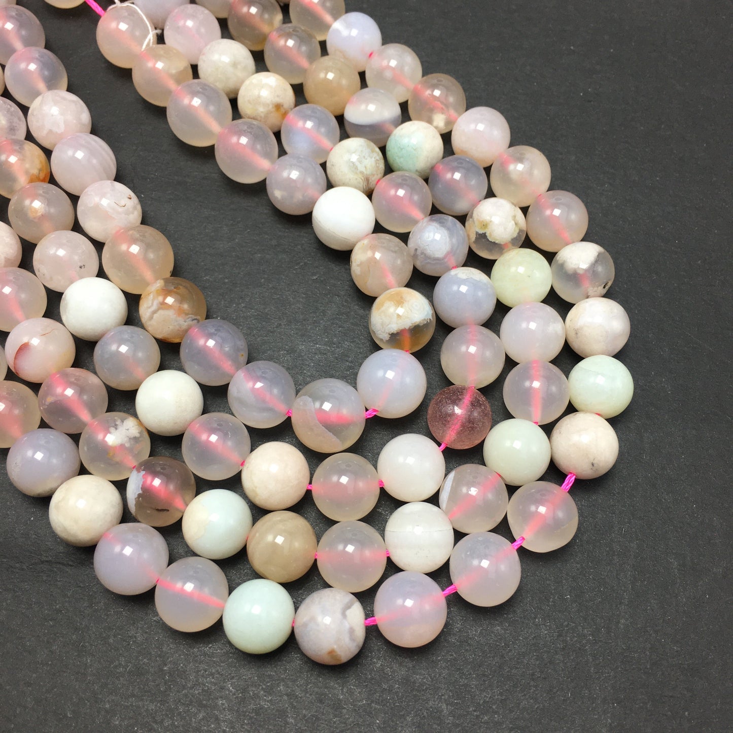 GMS Bracelets  VIP 8mm Long string beads