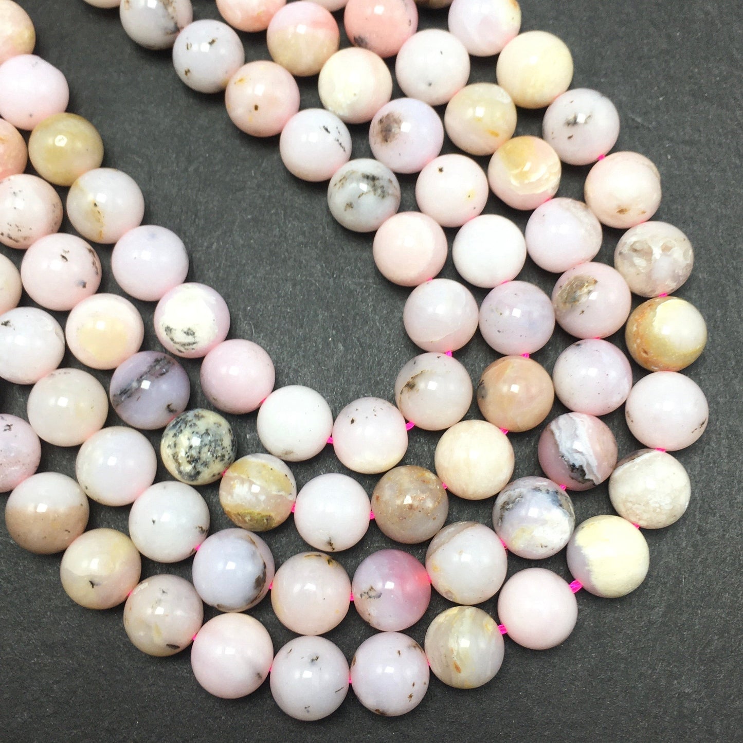 GMS Bracelets VIP 10mm  Long string beads