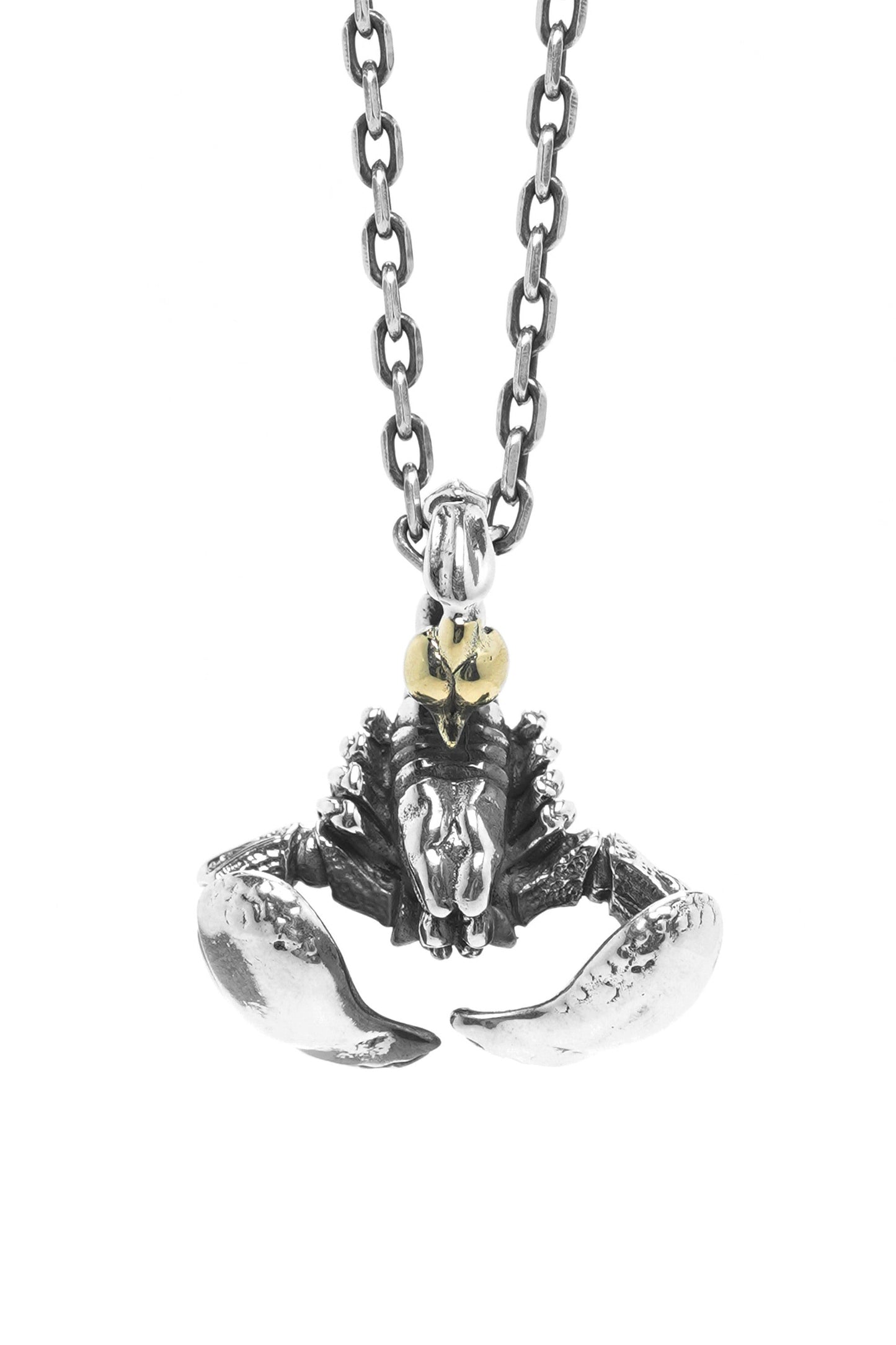 Retro 925 Sterling Silver Scorpion Charm Pendant