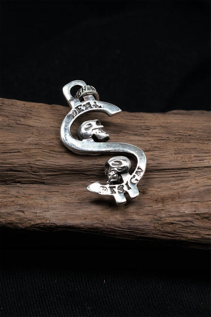 Retro Silver Dollar Pendant