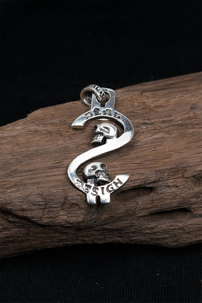 Retro Silver Dollar Pendant