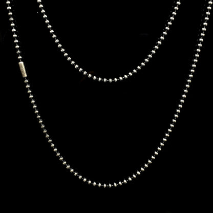 Large Antique Simple Cross 925 Silver Pendant
