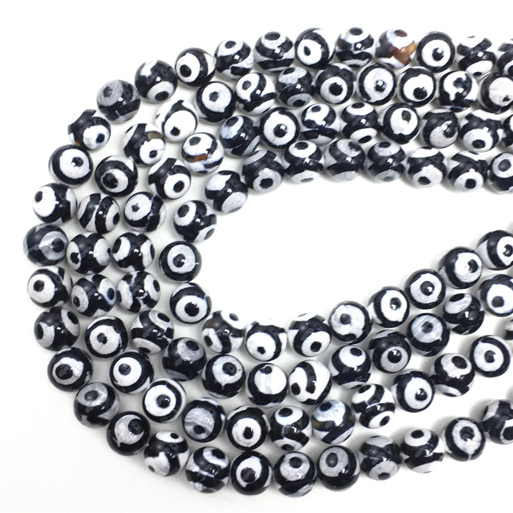 GMS Crystal 12mm Long string beads