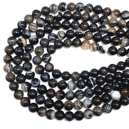 Natural 4mm Long strand loose beads