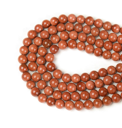 Natural 4mm Long strand loose beads