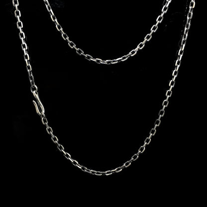 Left John Mayer Necklace Feather Leaf Retro 925 Silver Goro Takahashi Pendant with Brass Turquoise