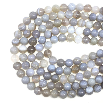 Natural 4mm Long strand loose beads