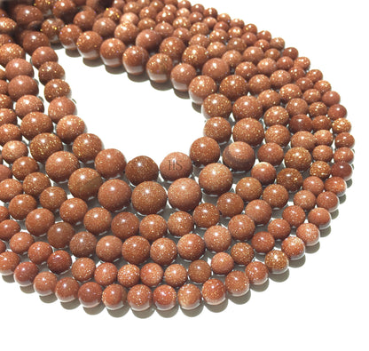 Gold sandstone Beads Healing Energy Gemstone Loose DIY Jewelry Making Design for  AAA Quality 4mm 6mm 8mm 10mm 12mm