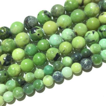 Green Canadian Jade Beads