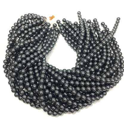 Black Hematite Beads Factory Price Round