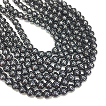 Black Hematite Beads Factory Price Round