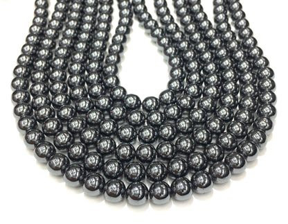 Black Hematite Beads Factory Price Round