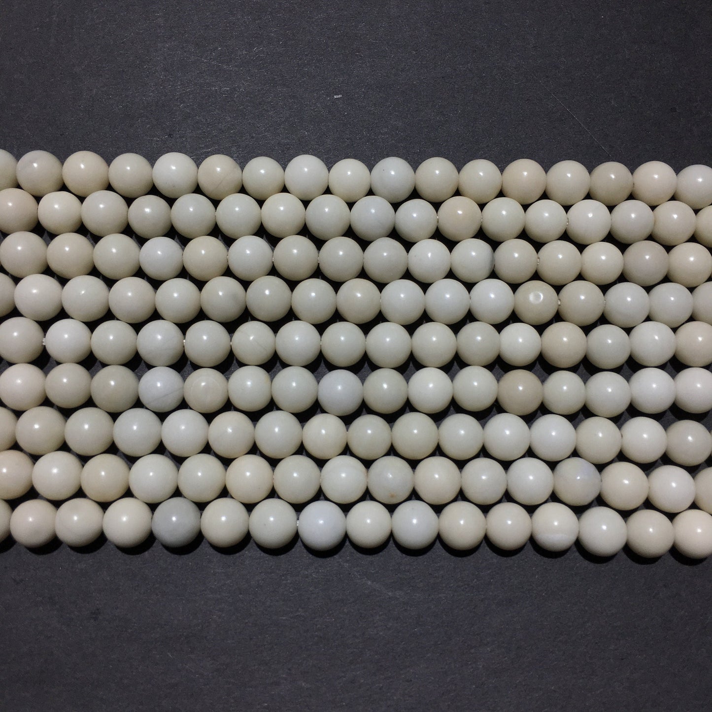 Natural Ivory Jade Beads Loose Bead