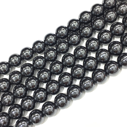 Black Hematite Beads Factory Price Round