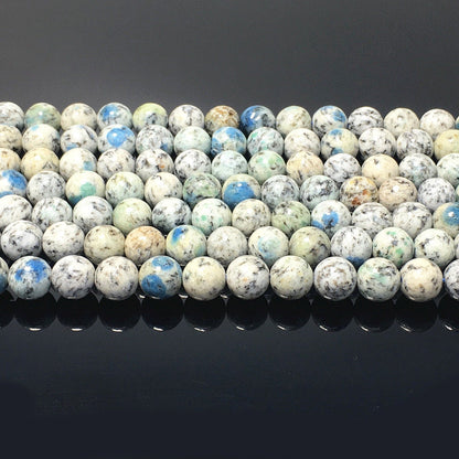 Natural K2 Highly Polished Round Beads Healing Energy Gemstone Loose Beads for DIY Jewelry Making Design  AAAA Quality 16inch 8mm