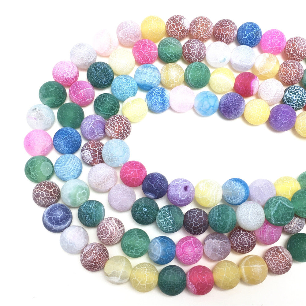 Natural 4mm Long strand loose beads