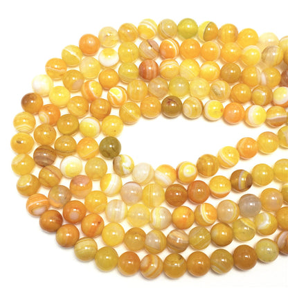 Natural 4mm Long strand loose beads