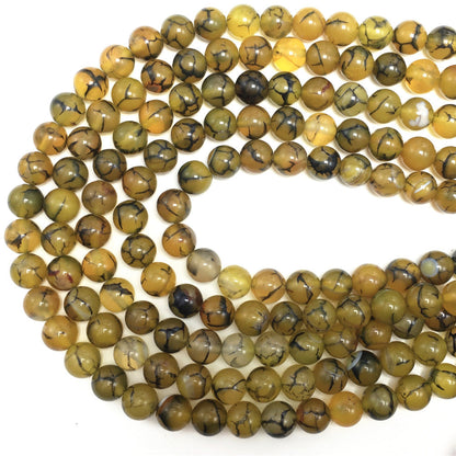 Natural 4mm Long strand loose beads